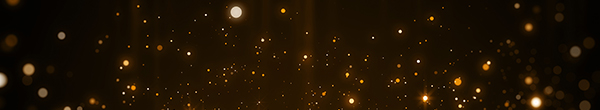 Gold awards glittering abstract background