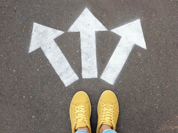 The old yellow bricks stone floor with zigzag pattern background