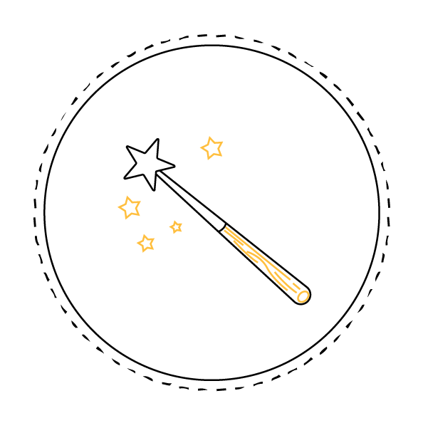 create magic wand icon